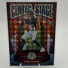 2024 Panini Mosaic Center Stage Mosaic Rome Odunze #1 card