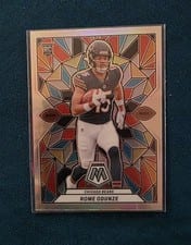 2024 Panini Mosaic Stained Glass Rome Odunze #SG-15 card