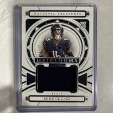 2024 Panini National Treasures Treasured Rookies Rome Odunze #14 card