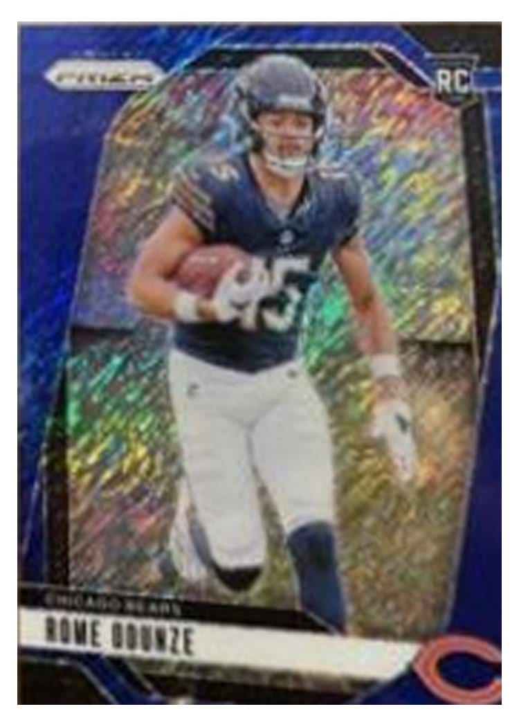 2024 Panini Prizm Base Set Rome Odunze #385 card