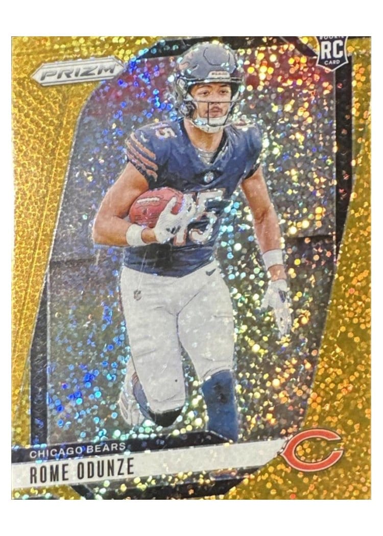 2024 Panini Prizm Base Set Rome Odunze #385 card