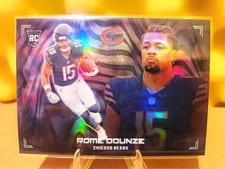 2024 Panini Prizm Profiles Rome Odunze #4 card