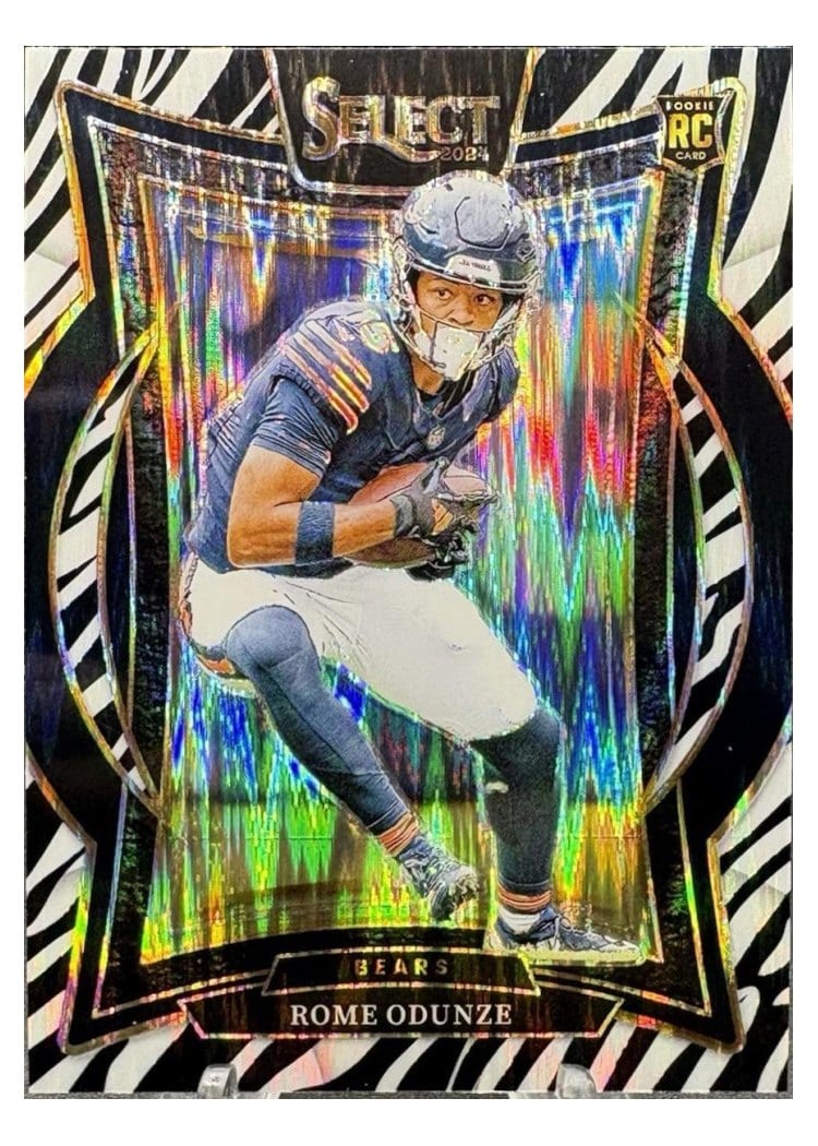 2024 Panini Select Rome Odunze #3 card