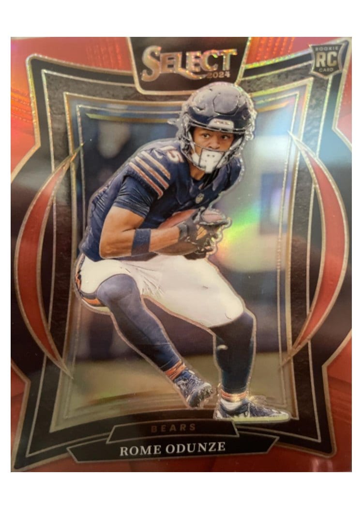 2024 Panini Select Rome Odunze #3 card