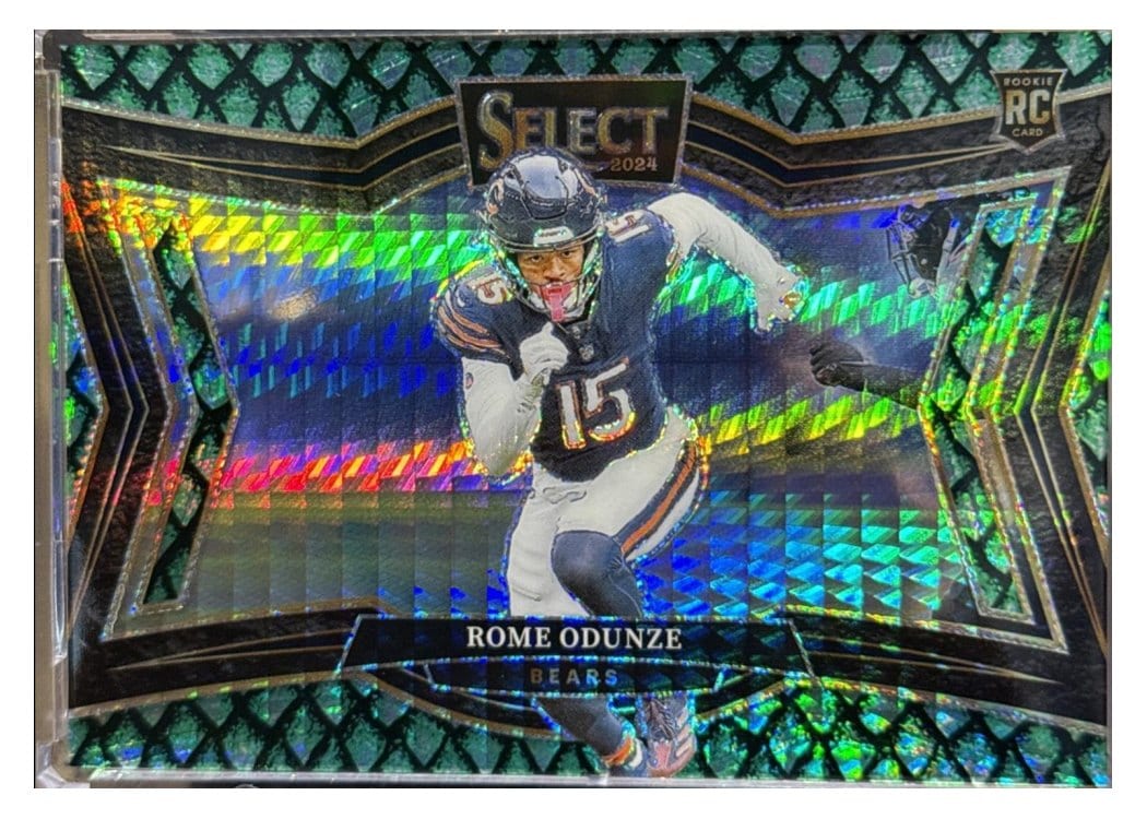 2024 Panini Select Rome Odunze #3 card