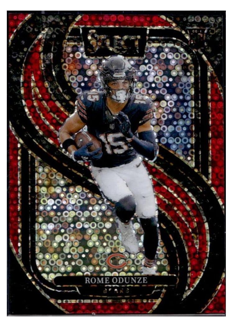 2024 Panini Select Rome Odunze #3 card
