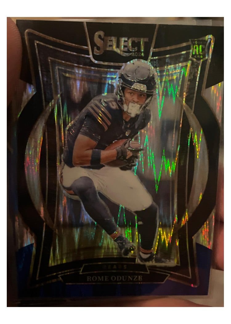 2024 Panini Select Base Set Rome Odunze #136 card