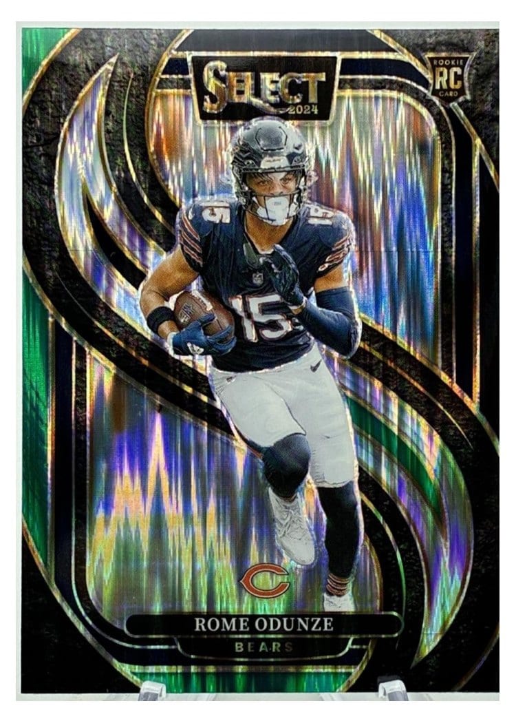 2024 Panini Select Base Set Rome Odunze #136 card