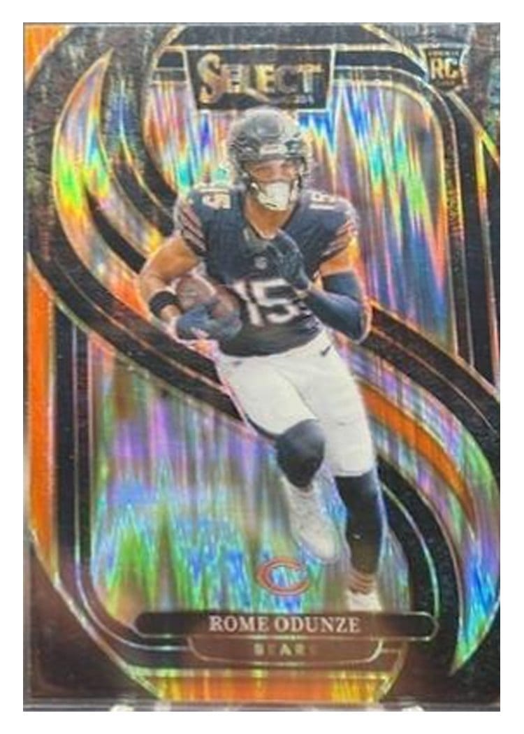 2024 Panini Select Base Set Rome Odunze #136 card