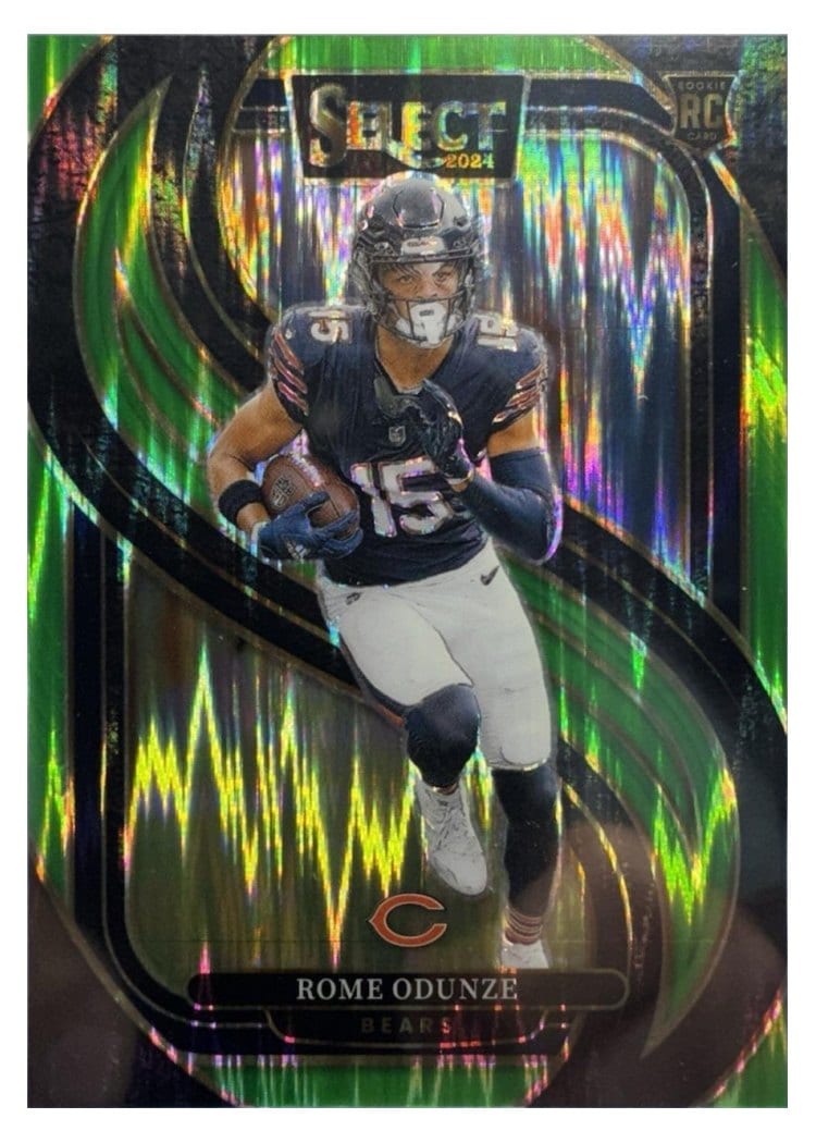 2024 Panini Select Base Set Rome Odunze #136 card