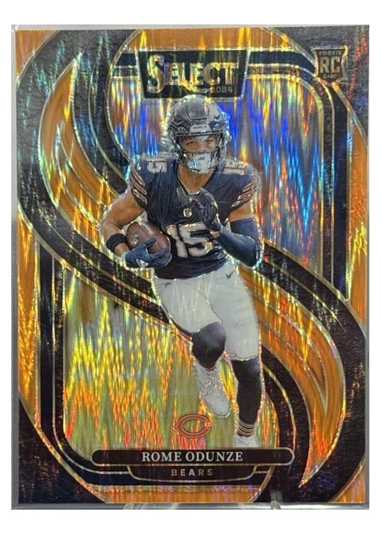2024 Panini Select Base Set Rome Odunze #136 card