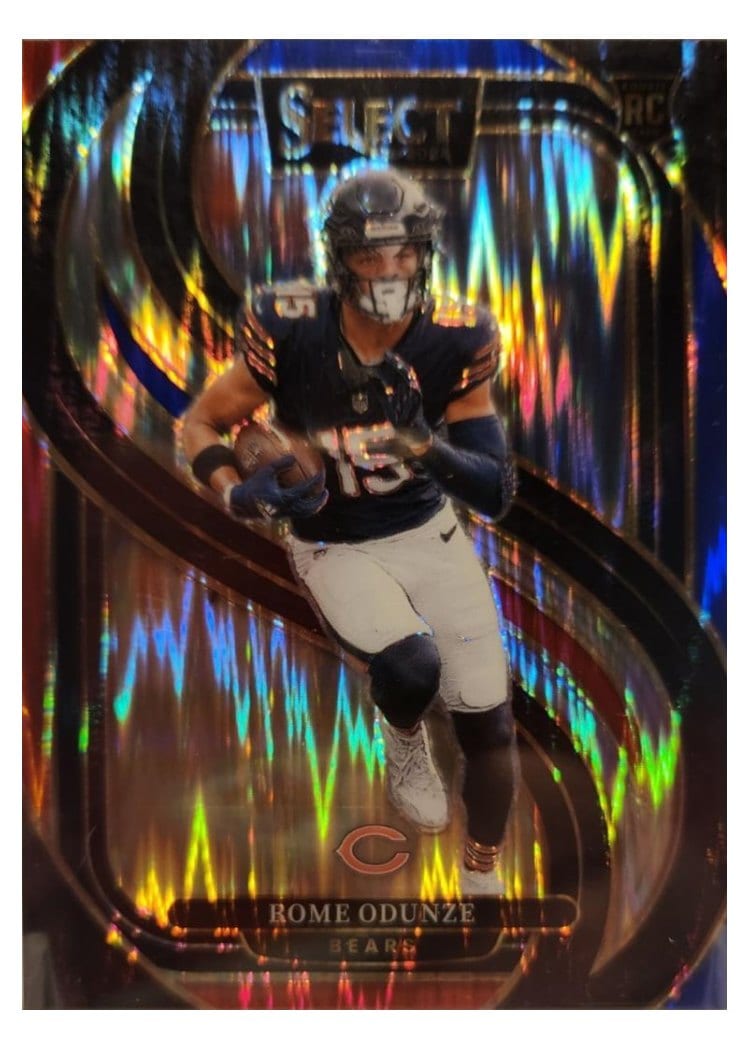 2024 Panini Select Base Set Rome Odunze #136 card