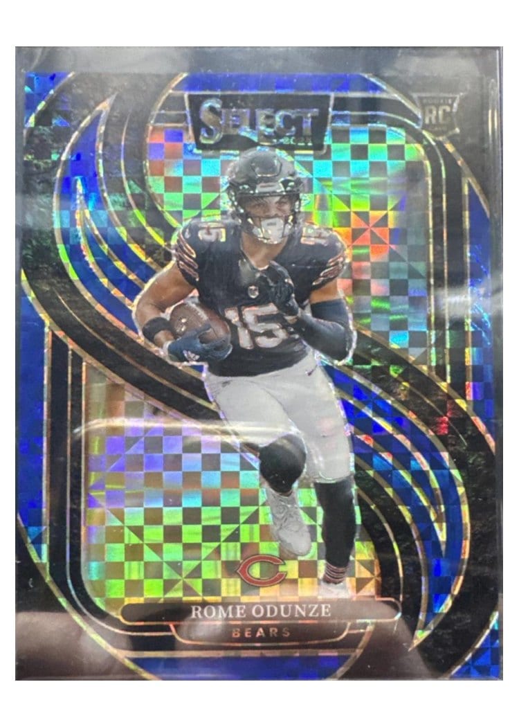 2024 Panini Select Base Set Rome Odunze #136 card