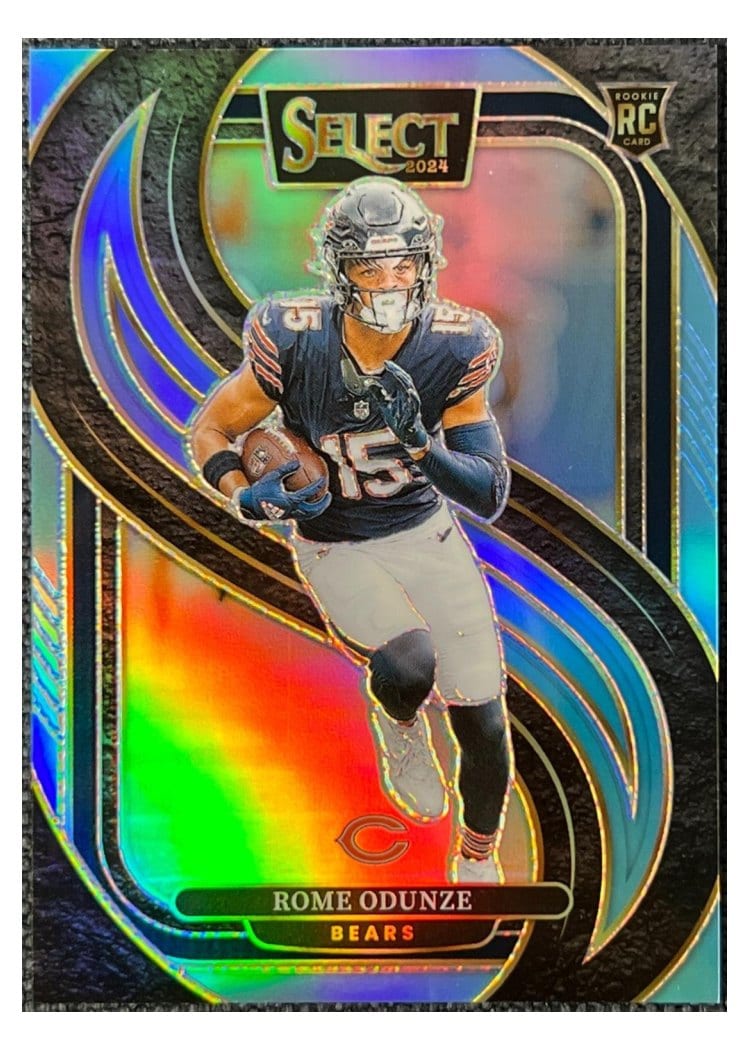 2024 Panini Select Base Set Rome Odunze #136 card