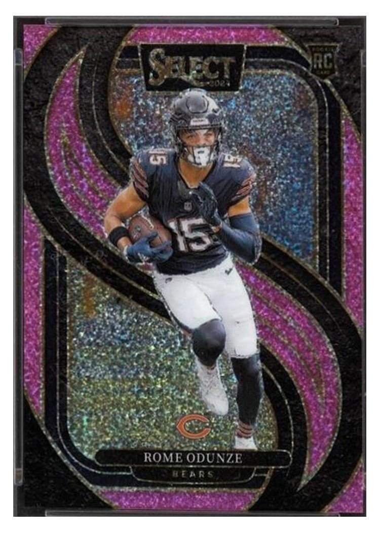 2024 Panini Select Base Set Rome Odunze #136 card