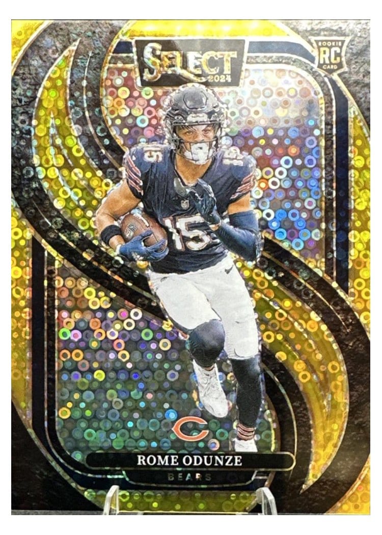 2024 Panini Select Base Set Rome Odunze #136 card