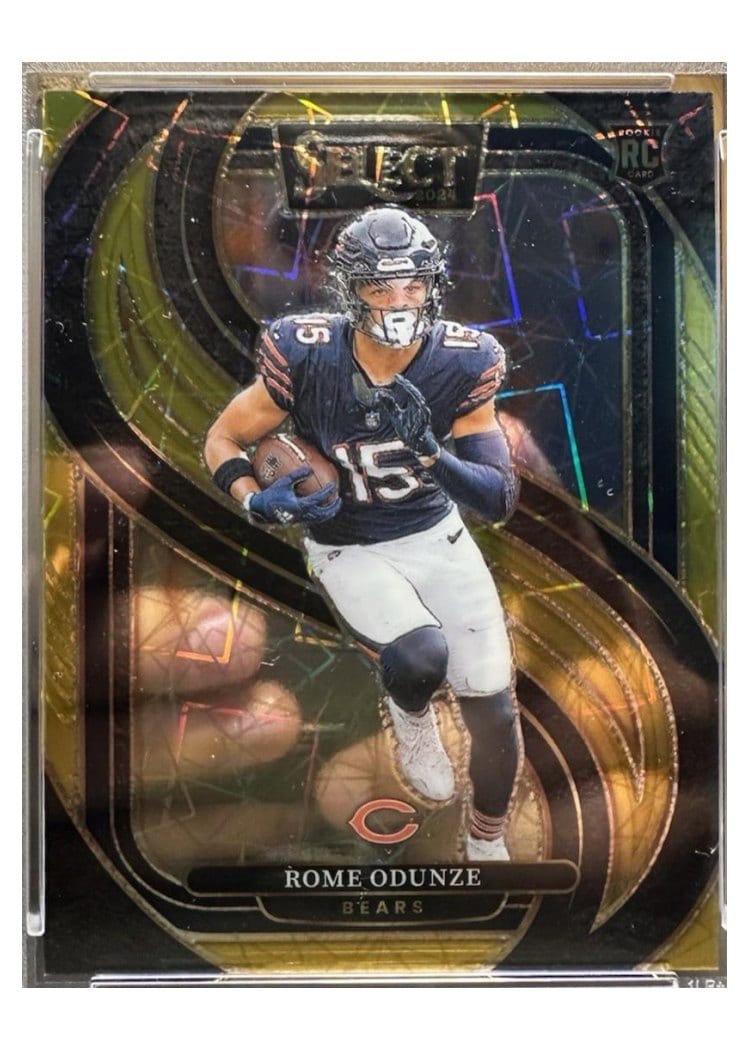 2024 Panini Select Base Set Rome Odunze #136 card