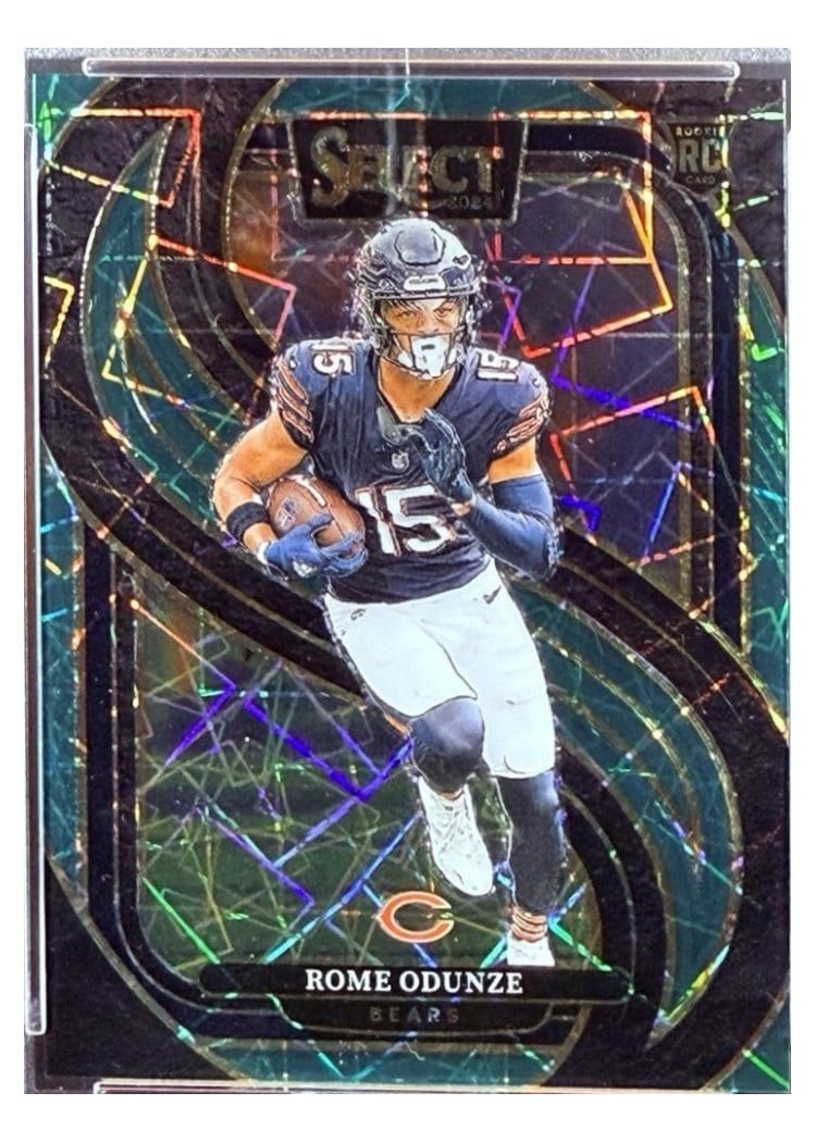 2024 Panini Select Base Set Rome Odunze #136 card