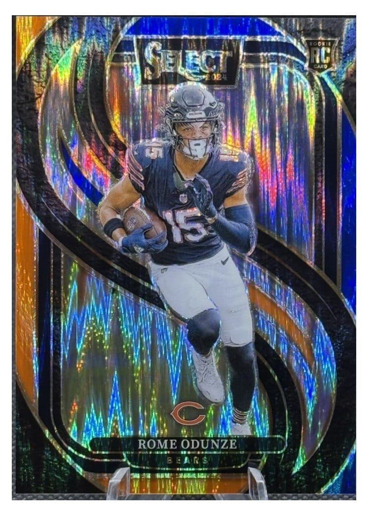 2024 Panini Select Base Set Rome Odunze #136 card
