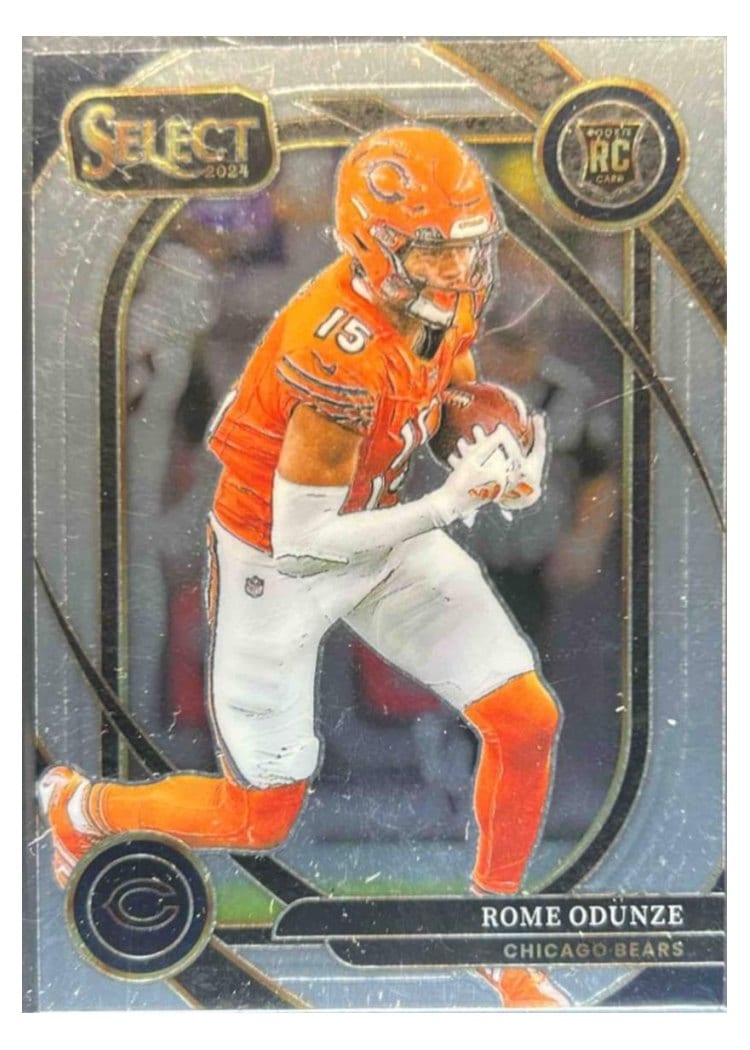 2024 Panini Select Base Set Rome Odunze #236 card