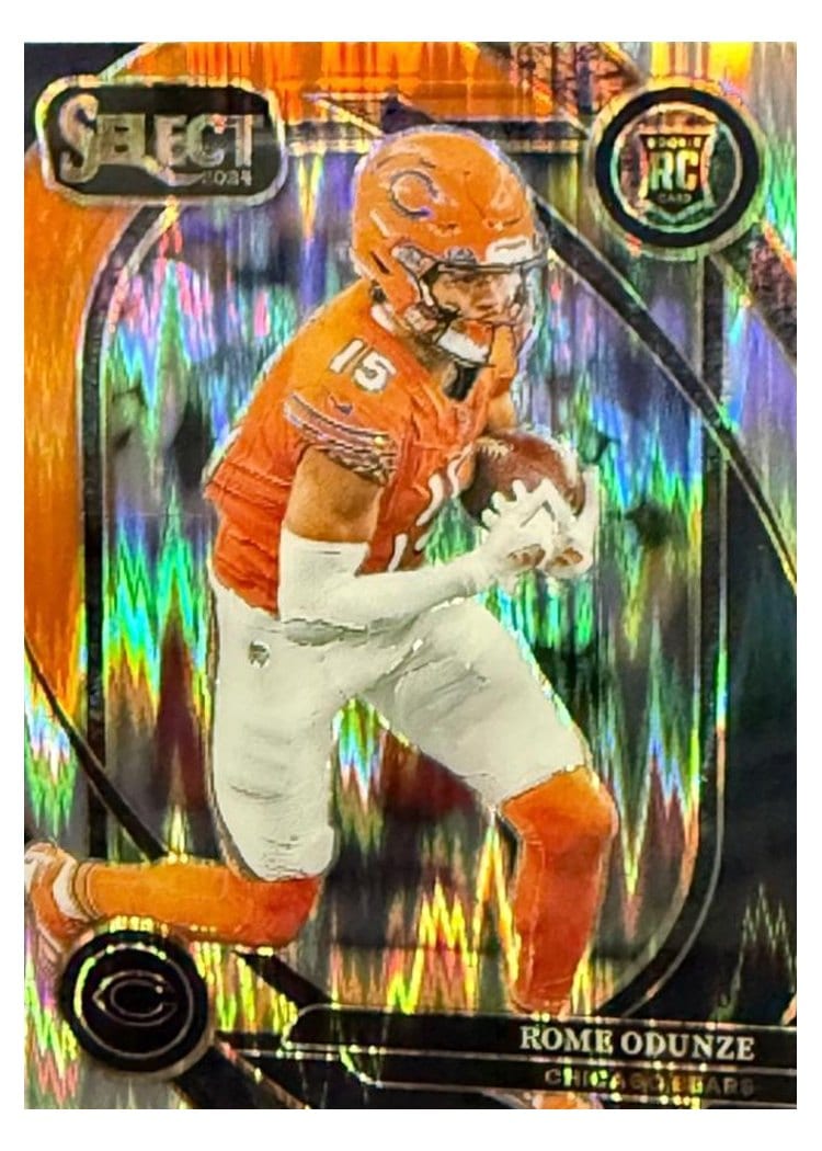 2024 Panini Select Base Set Rome Odunze #236 card