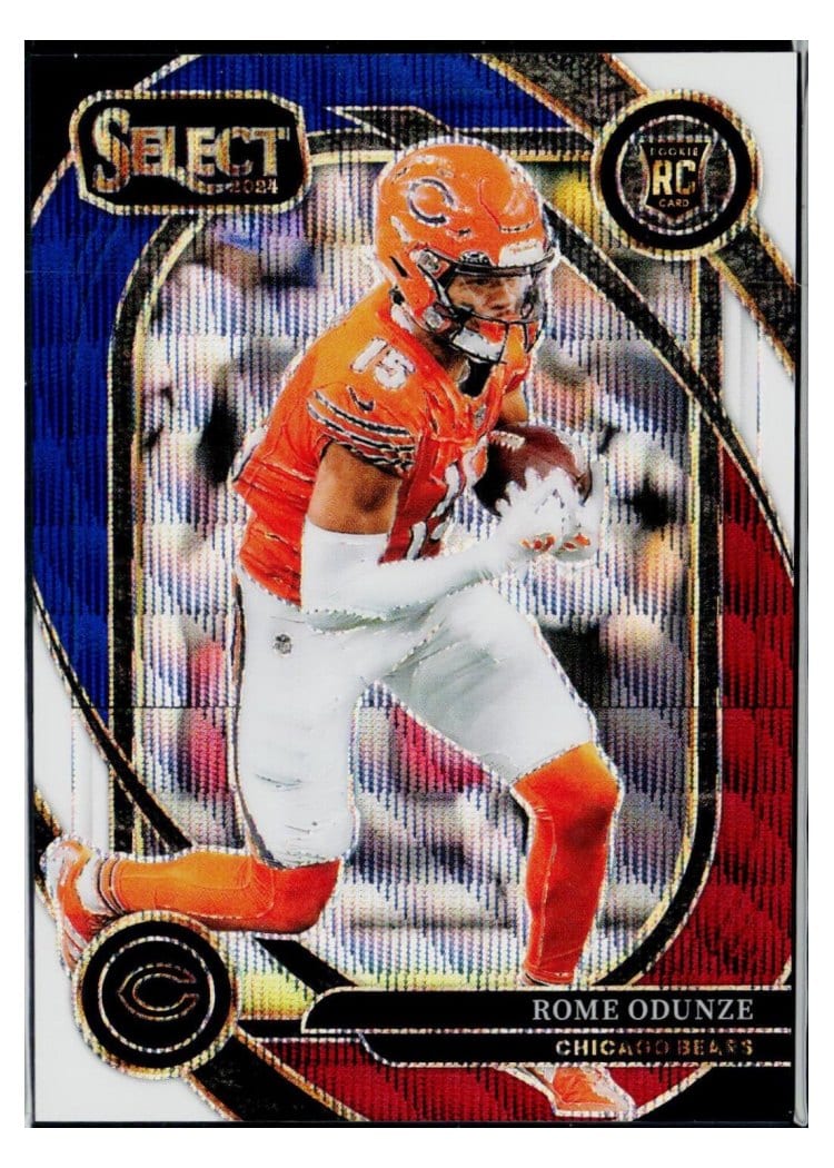2024 Panini Select Base Set Rome Odunze #236 card