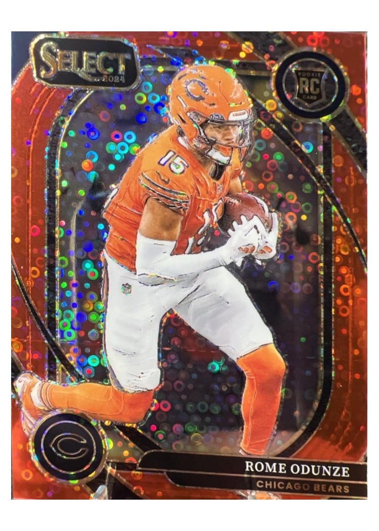 2024 Panini Select Base Set Rome Odunze #236 card