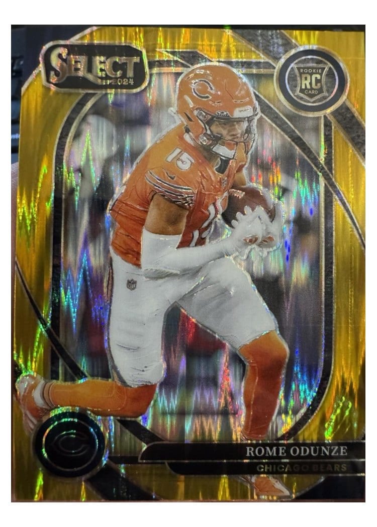 2024 Panini Select Base Set Rome Odunze #236 card