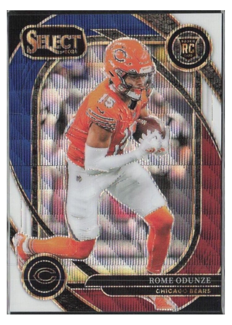 2024 Panini Select Base Set Rome Odunze #236 card