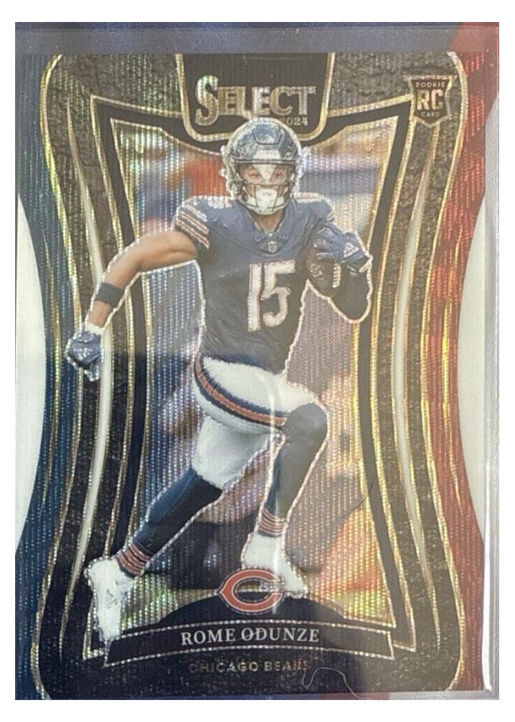 2024 Panini Select Base Set Rome Odunze #372 card