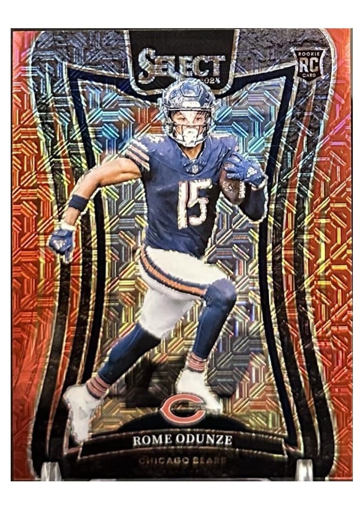 2024 Panini Select Base Set Rome Odunze #372 card
