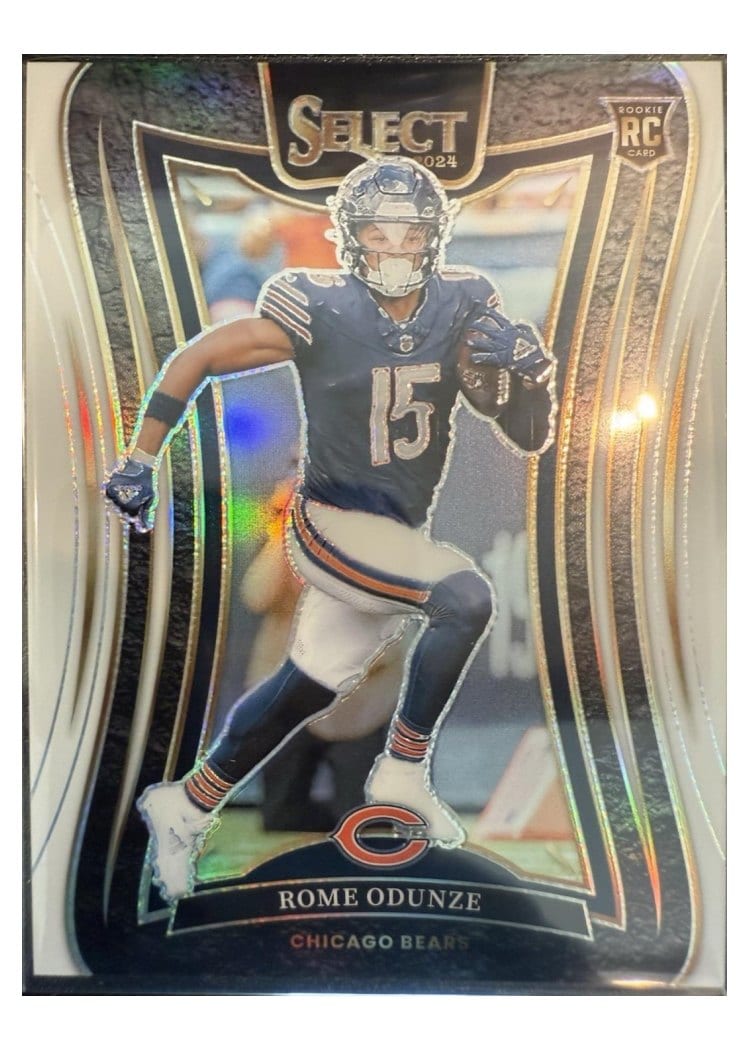 2024 Panini Select Base Set Rome Odunze #372 card