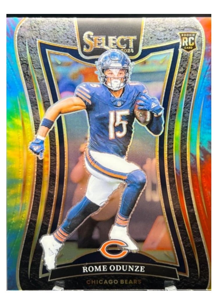 2024 Panini Select Base Set Rome Odunze #372 card