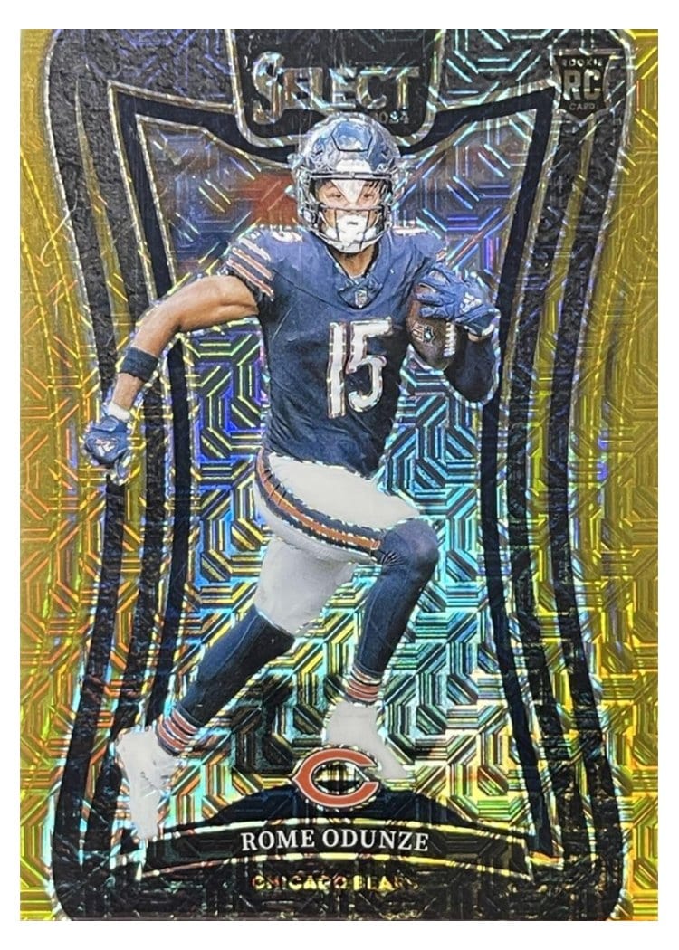 2024 Panini Select Base Set Rome Odunze #372 card