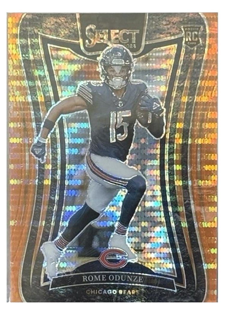 2024 Panini Select Base Set Rome Odunze #372 card