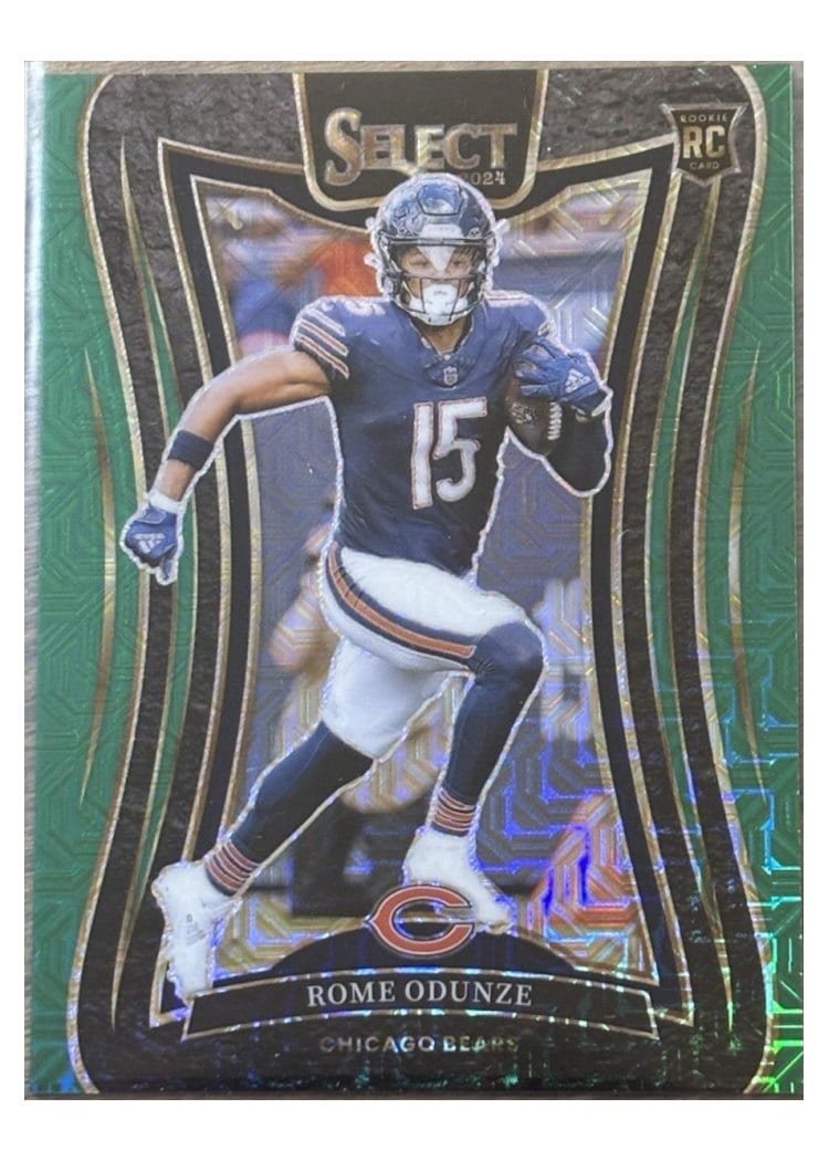 2024 Panini Select Base Set Rome Odunze #372 card
