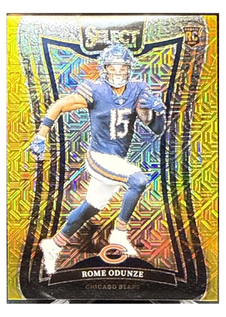 2024 Panini Select Base Set Rome Odunze #372 card