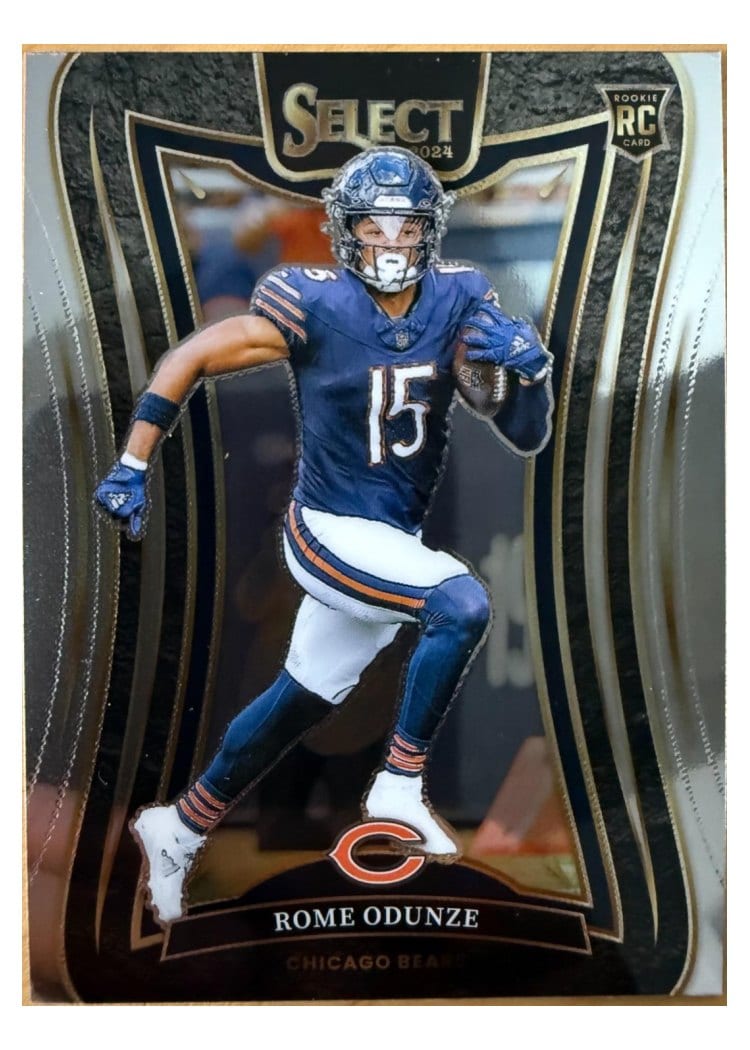 2024 Panini Select Base Set Rome Odunze #372 card