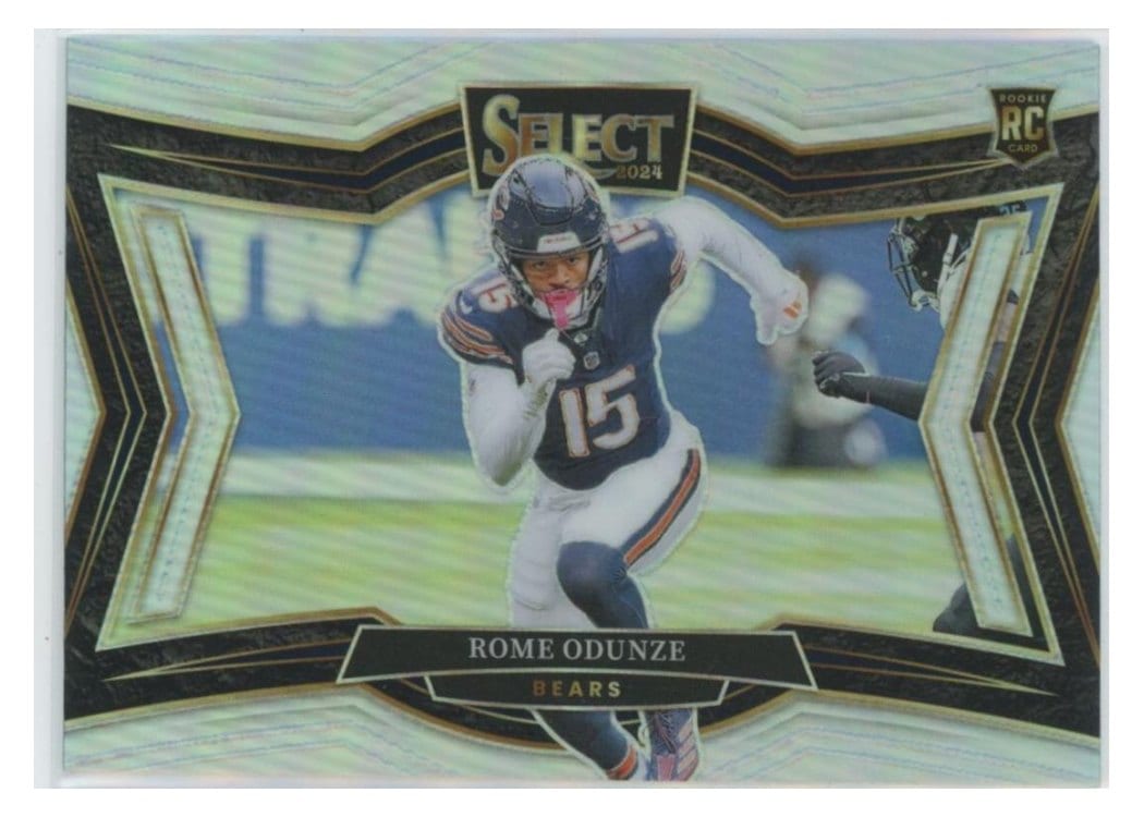 2024 Panini Select Base Set Rome Odunze #405 card