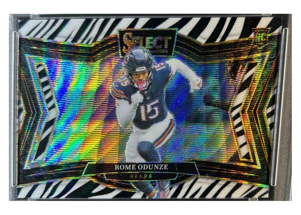 2024 Panini Select Base Set Rome Odunze #405 card