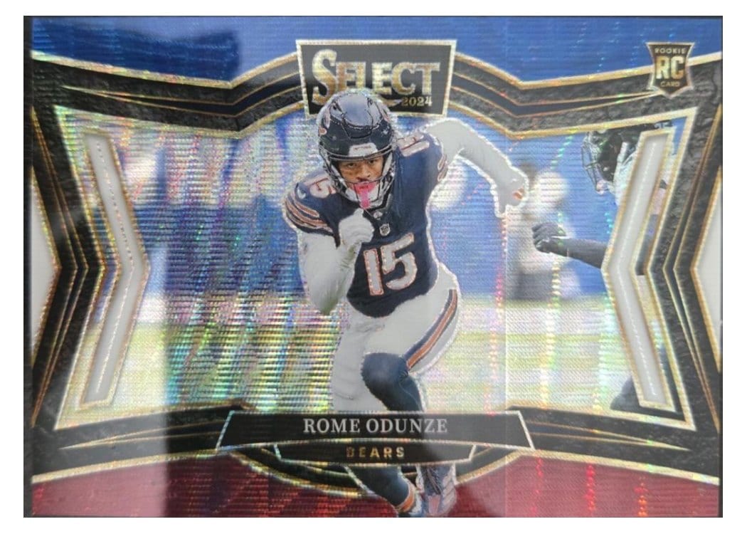 2024 Panini Select Base Set Rome Odunze #405 card