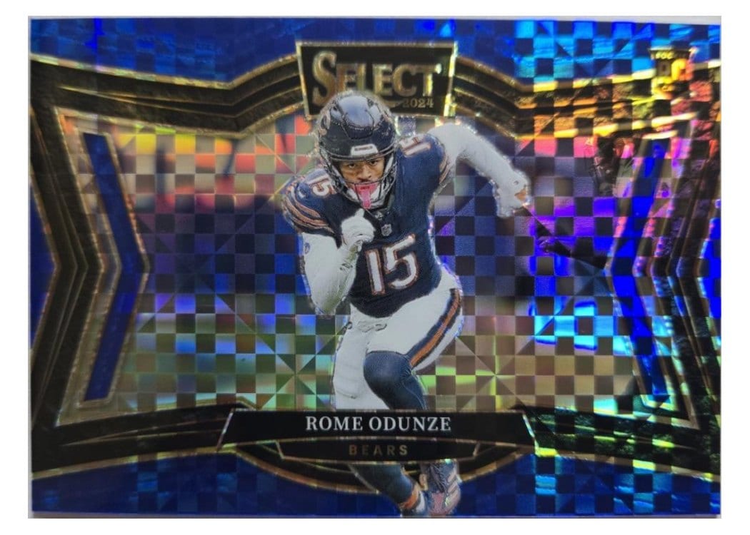 2024 Panini Select Base Set Rome Odunze #405 card