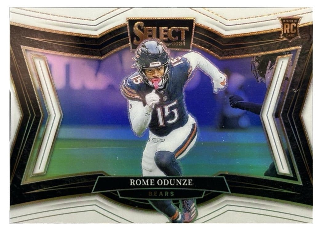 2024 Panini Select Base Set Rome Odunze #405 card