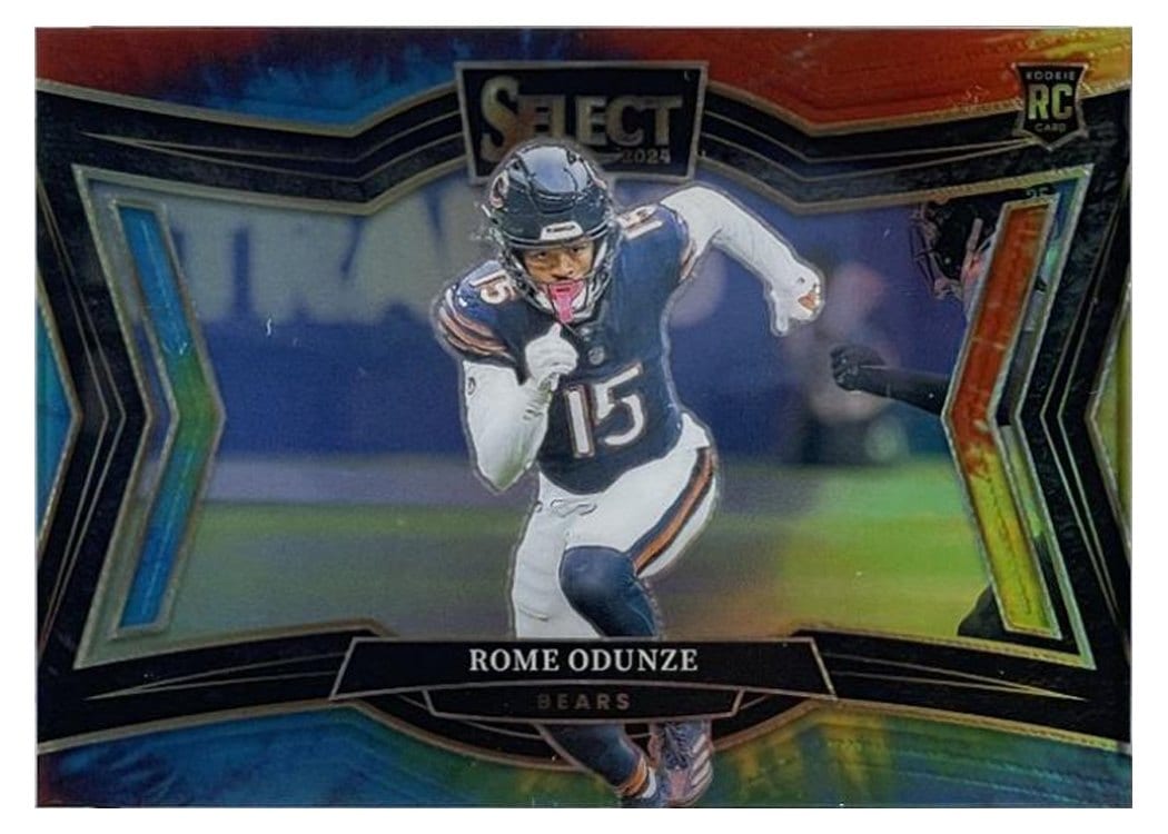 2024 Panini Select Base Set Rome Odunze #405 card