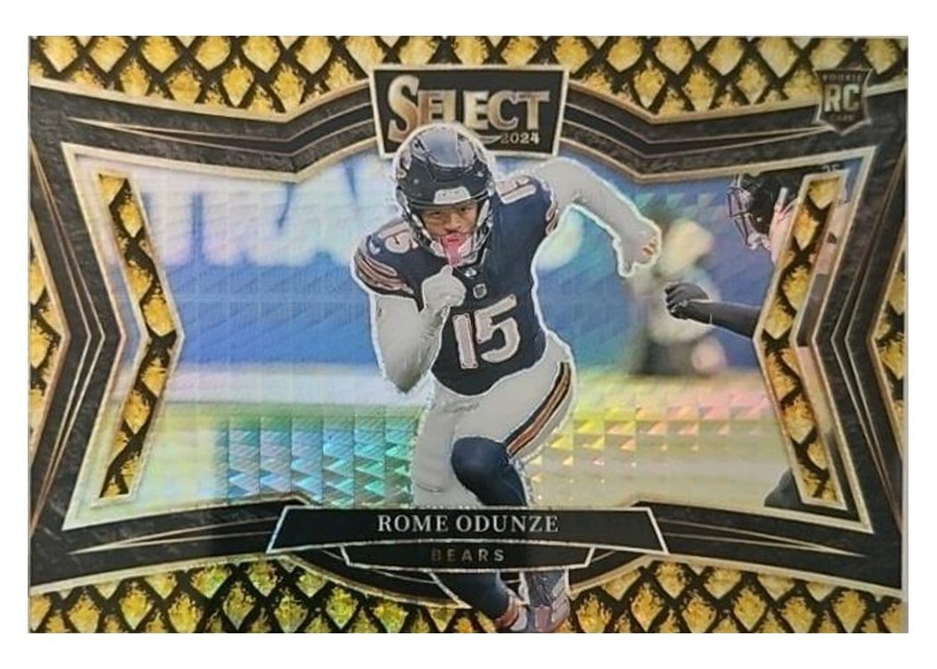 2024 Panini Select Base Set Rome Odunze #405 card