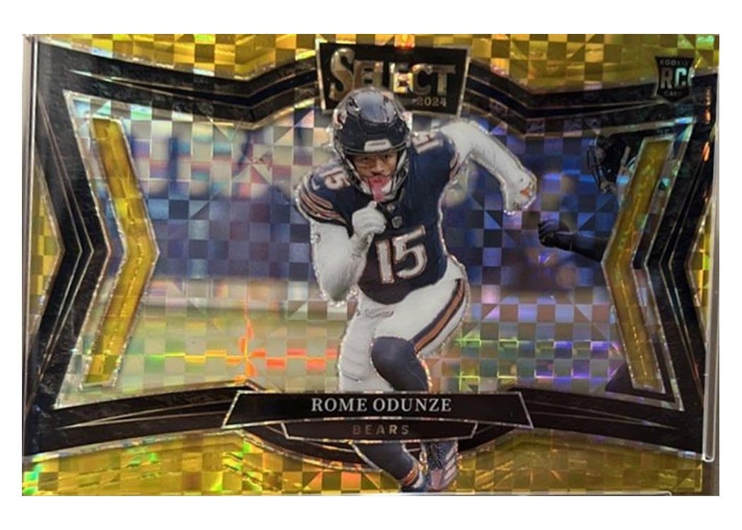 2024 Panini Select Base Set Rome Odunze #405 card