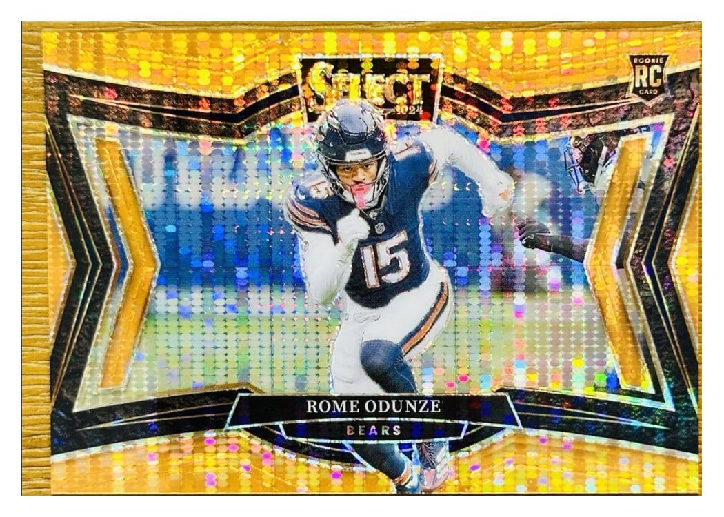 2024 Panini Select Base Set Rome Odunze #405 card