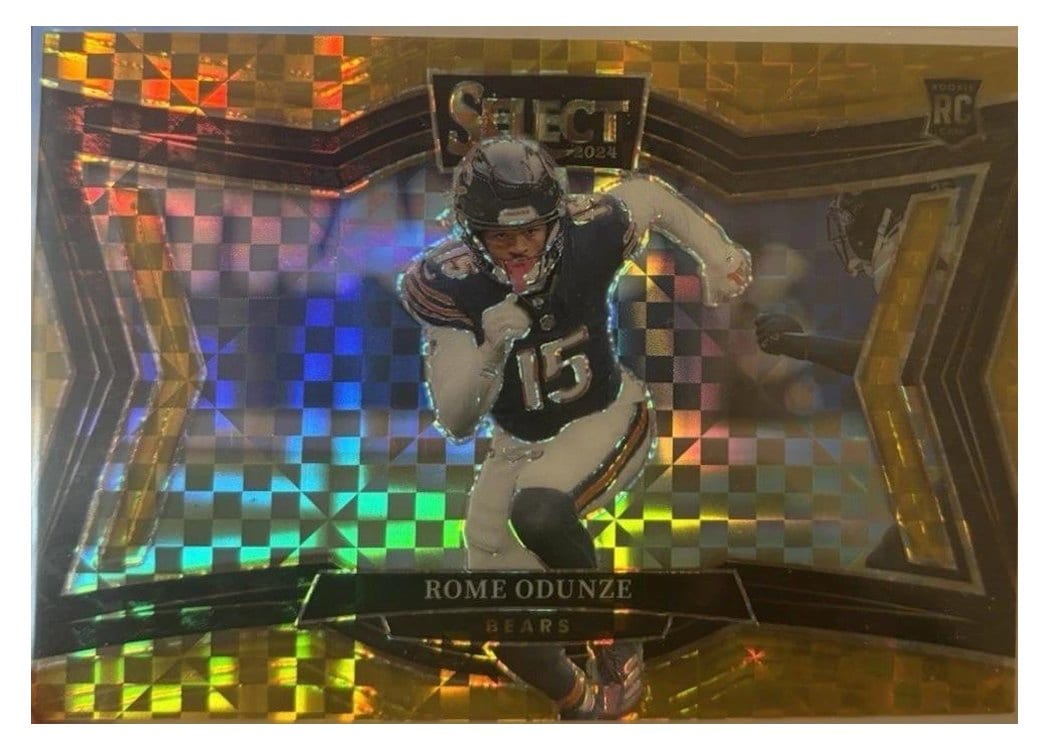 2024 Panini Select Base Set Rome Odunze #405 card