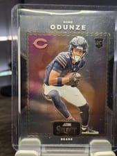 2024 Panini Select Watercolors Rome Odunze #18 card