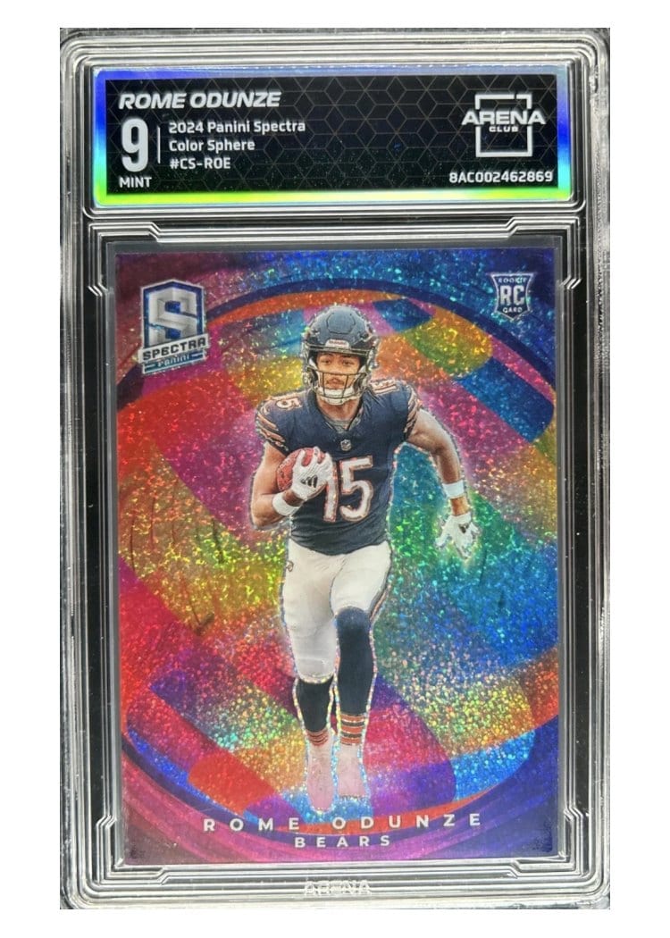 2024 Panini Spectra Color Sphere Rome Odunze #CS-ROE card